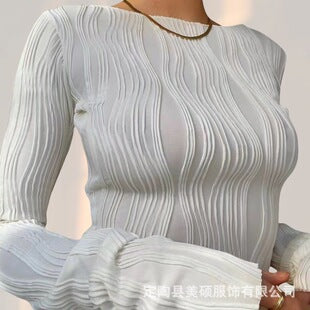 Sabine — White Structured Mini Dress
